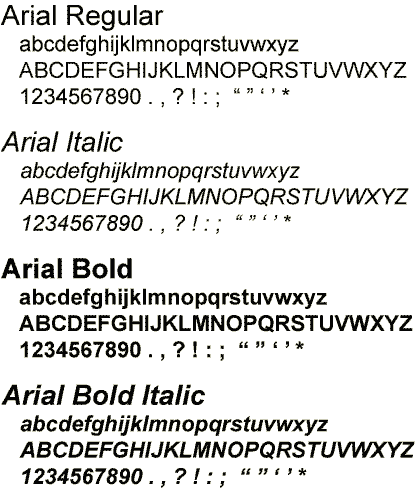 Typeface